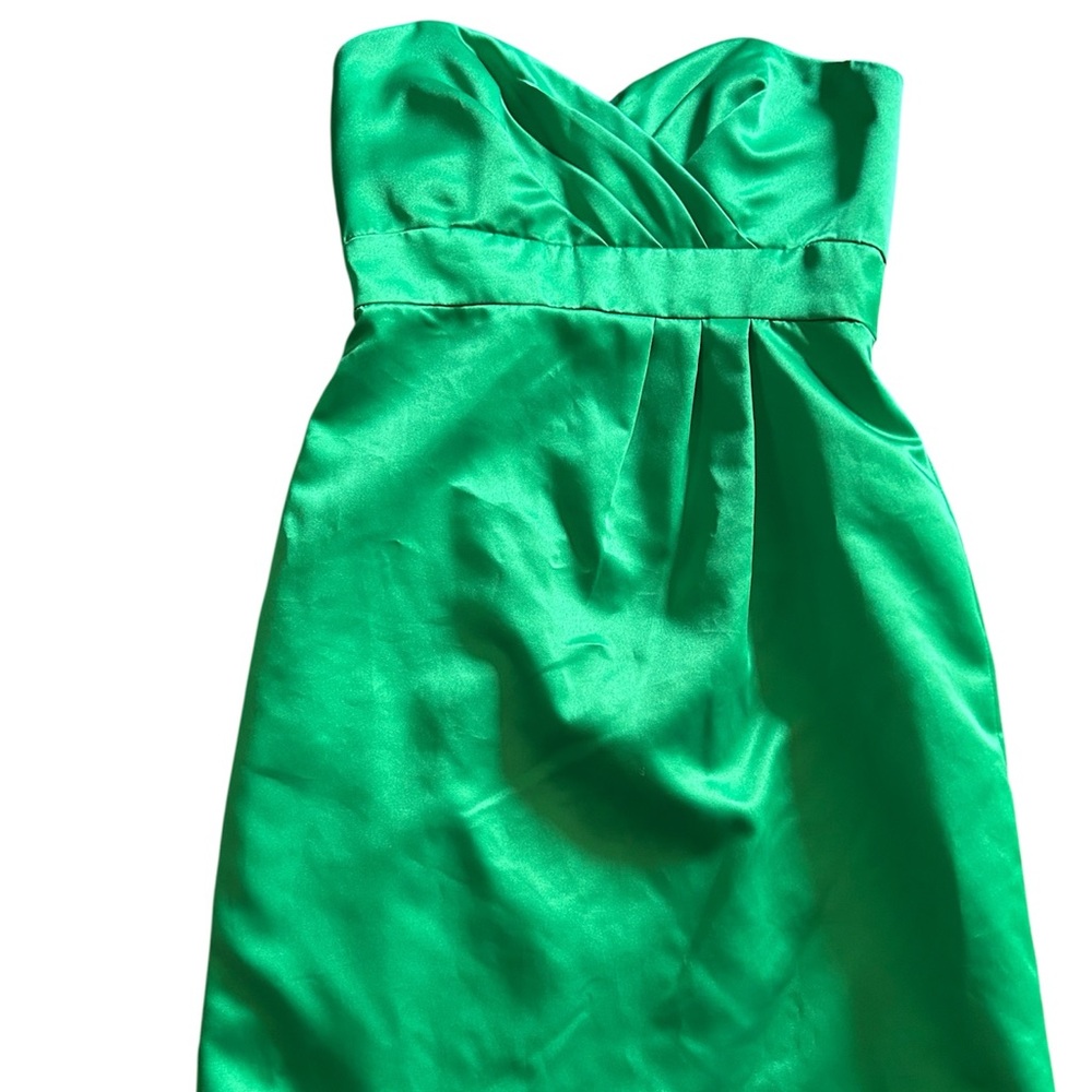 Alfred Angelo Green Sweetheart Sheath Dress